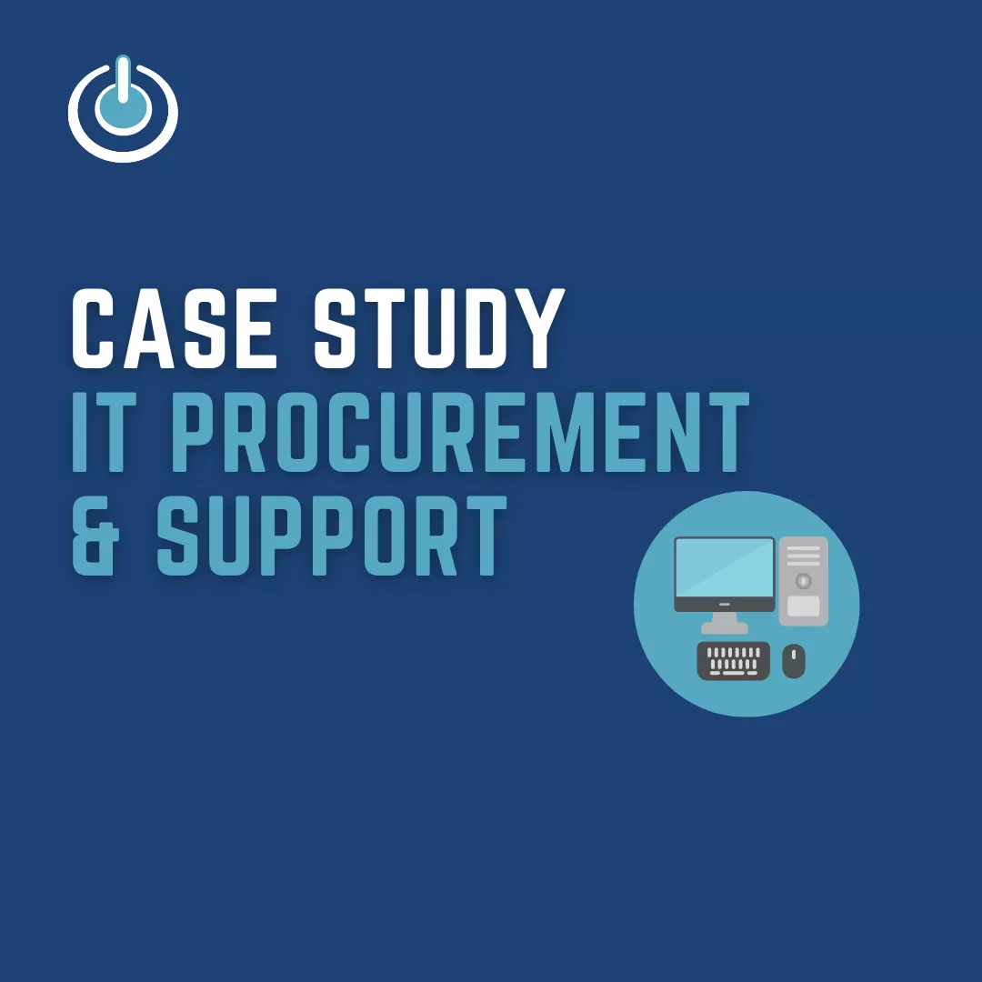 Case study image cover - IT Procument - it manager services | it support in kent