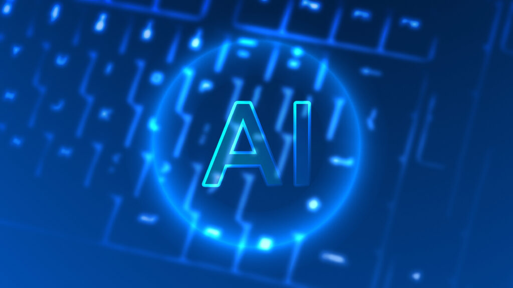 Neon AI on a keyboard | microsoft teams unleashes new ai tool