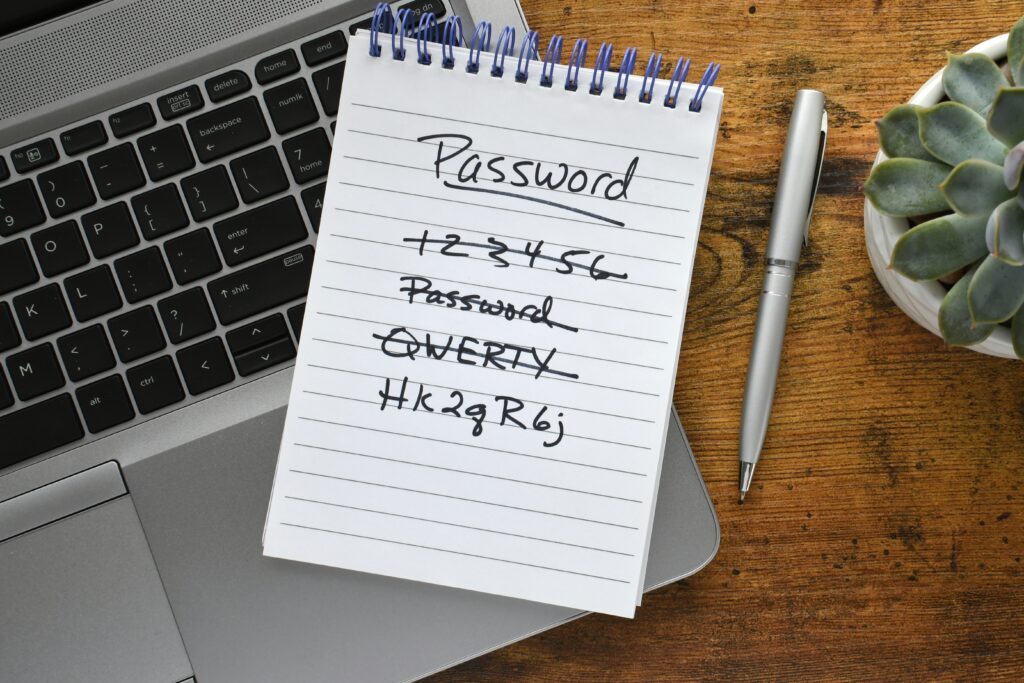 password as a first line of defence for cybersecurity